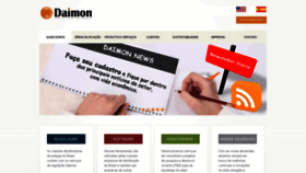 What Daimon.com.br website looked like in 2019 (4 years ago)