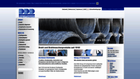 What Dorstener-drahtwerke.de website looked like in 2019 (4 years ago)