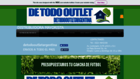 What Detodooutletargentina.com website looked like in 2019 (4 years ago)