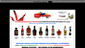 What Digicocktails.com website looked like in 2019 (4 years ago)