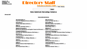 What Directorystaff.com website looked like in 2019 (4 years ago)