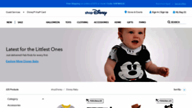 What Disneybaby.com website looked like in 2019 (4 years ago)