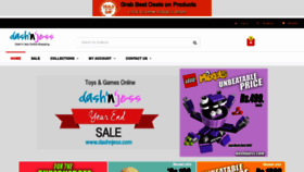 What Dashnjess.com website looked like in 2019 (4 years ago)