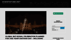 What Downthetubes.net website looked like in 2019 (6 years ago)