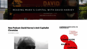 What Davidharvey.org website looked like in 2019 (4 years ago)