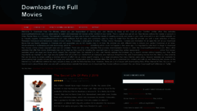 What Downloadfreefullmovie.com website looked like in 2019 (4 years ago)