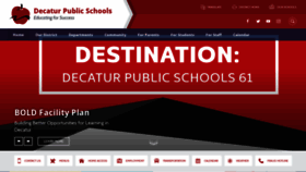 What Dps61.org website looked like in 2019 (4 years ago)