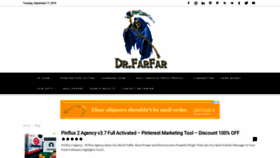 What Dr-farfar.com website looked like in 2019 (4 years ago)