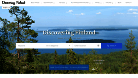 What Discoveringfinland.com website looked like in 2019 (4 years ago)