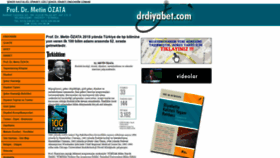 What Drdiyabet.com website looked like in 2019 (4 years ago)