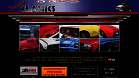 What Davesclassicauto.com website looked like in 2019 (4 years ago)