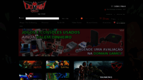 What Domaingames.com.br website looked like in 2019 (4 years ago)