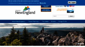 What Discovernewengland.org website looked like in 2019 (4 years ago)