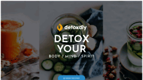 What Detoxdiy.com website looked like in 2019 (4 years ago)
