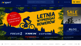 What Dotsport.pl website looked like in 2019 (6 years ago)