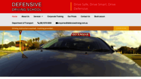 What Defensivedriving.com.au website looked like in 2019 (4 years ago)