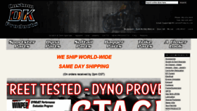 What Dkcustomproducts.com website looked like in 2019 (4 years ago)