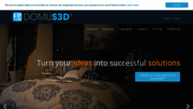 What Domus3d.com website looked like in 2019 (4 years ago)