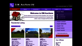 What Dmauctions.com website looked like in 2019 (4 years ago)
