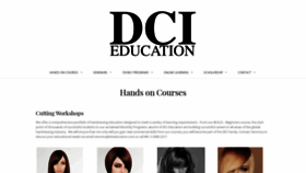 What Dcieducation.com website looked like in 2019 (4 years ago)
