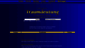 What Deutung.com website looked like in 2019 (4 years ago)