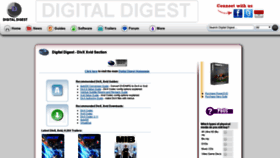 What Divx-digest.com website looked like in 2019 (4 years ago)