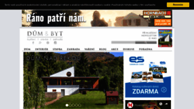 What Dumabyt.cz website looked like in 2019 (5 years ago)