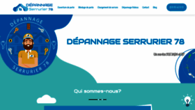 What Depannage-serrurier-78.com website looked like in 2019 (4 years ago)