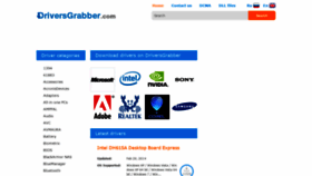 What Driversgrabber.com website looked like in 2019 (4 years ago)