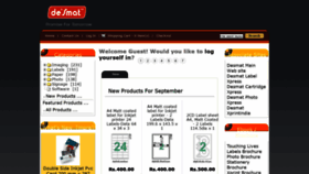 What Desmat.com website looked like in 2019 (4 years ago)