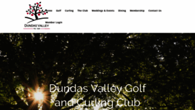 What Dundasvalleygolf.com website looked like in 2019 (4 years ago)