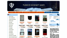What Diyanetvakfiyayin.com.tr website looked like in 2019 (4 years ago)