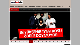 What Denizlikenthaber.com website looked like in 2019 (4 years ago)