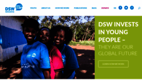 What Dsw.org website looked like in 2019 (4 years ago)