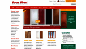 What Doorsdirect.co.za website looked like in 2019 (4 years ago)