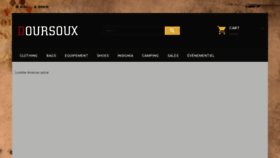 What Doursoux.com website looked like in 2019 (4 years ago)