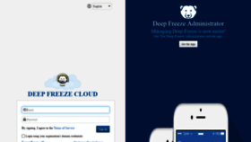 What Deepfreeze.com website looked like in 2019 (4 years ago)