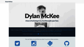 What Dylan.ninja website looked like in 2019 (4 years ago)