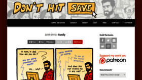 What Donthitsave.com website looked like in 2019 (4 years ago)