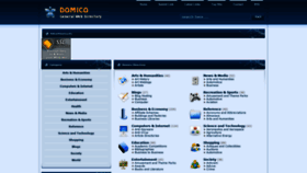 What Domico.info website looked like in 2019 (4 years ago)