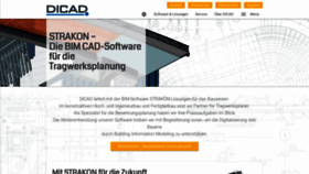 What Dicad.de website looked like in 2019 (4 years ago)