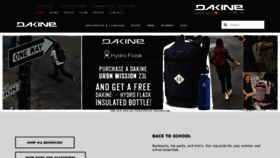 What Dakine.ch website looked like in 2019 (4 years ago)