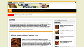 What Damenmode-kleidung.de website looked like in 2019 (4 years ago)