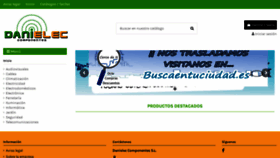 What Danielec.es website looked like in 2019 (4 years ago)