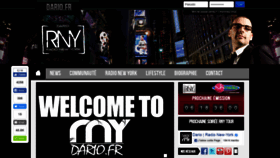 What Dario.fr website looked like in 2019 (4 years ago)