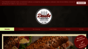 What Daube-backt.de website looked like in 2019 (4 years ago)
