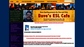 What Davescafe.com website looked like in 2019 (4 years ago)