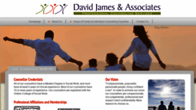 What Davidjamesandassociates.com website looked like in 2019 (4 years ago)