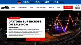 What Daytona500.com website looked like in 2019 (4 years ago)