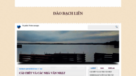 What Daobachlien.com website looked like in 2019 (4 years ago)